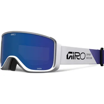 Lyžařské brýle Giro Sagen White Angles-Grey Cobalt/Yellow Barva: bílá