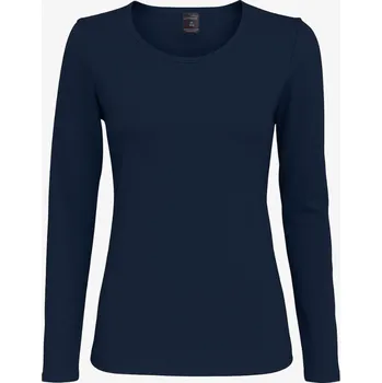 Dámské tričko LAMBESTE triko dámské dlouhý rukáv (041) Barva: navy (námořnická), Velikost: L
