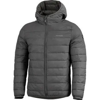 Pánská softshellová bunda Bunda s kapucí AURORA 2.0 PUFFER HOODED CINDER GREY Bunda s kapucí AURORA 2.0 PUFFER HOODED CINDER GREY vel. XL