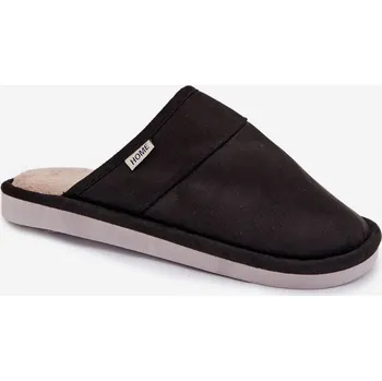 Sada pánského spodního prádla Pánské nazouváky Selomir – černé Velikost: 42/43