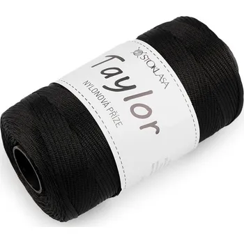 Příze Nylonová pletací příze Taylor 250 g - 9 černá