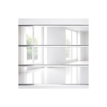 Prodejní regál SLAT drážkový panel 120x240cm,23 drážek, rozteč 10cm,bez insertů, zrcadlo