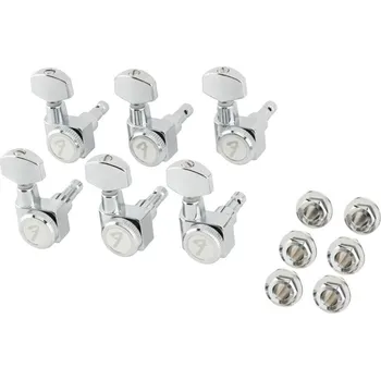 Fender Locking Tuners All Short Chrome 6 Pack Chrome Ladící mechanika pro kytaru (Jako nové)