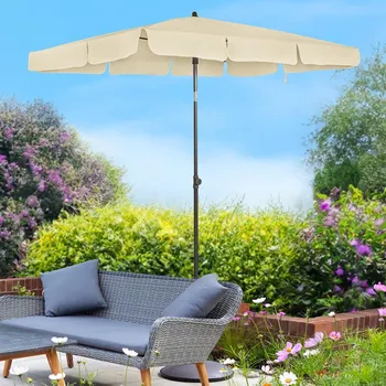 Slunečník Haushalt international Slunečník UV50+ 140 x 180 cm, béžový 497189