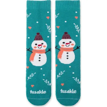 Dámské ponožky Dětské ponožky Froté Sněhuláček S (25-35)