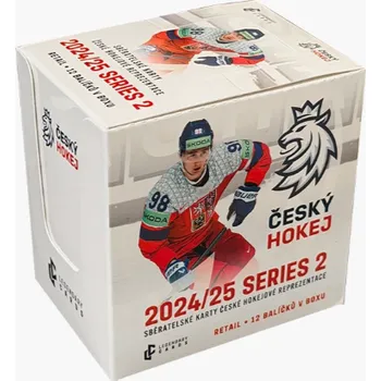 Sběratelská karetní hra Legendary Cards Sběratelské hokejové karty Český hokej národní tým reprezentace 2024/2025 Series 2 hobby box