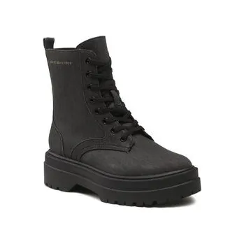 Pánská obuv Turistická obuv Tommy Hilfiger Feminine Essential Canvas FW0FW07357 Černá 38