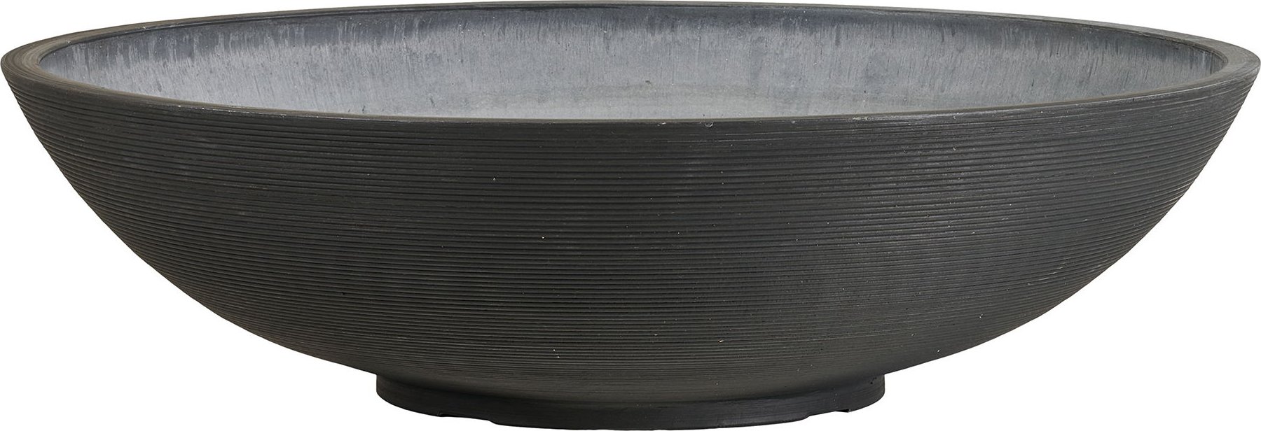 House Nordic Zahradní mísa na vodu FLEURISTE Ø60cm tmavě šedá 9001571