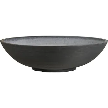 Talíř House Nordic Zahradní mísa na vodu FLEURISTE Ø60cm tmavě šedá 9001571