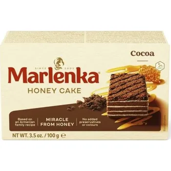 Trvanlivě pečivo Marlenka Medový dortík s kakaem 100 g