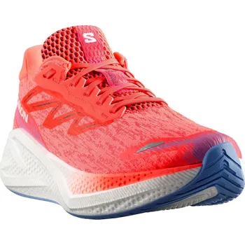 Pánská běžecká obuv Salomon Aero Glide 4 M L49154500 - neon flame/white/persian jewel 41 1/3