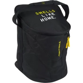 Sportovní taška Fischer Sports Puck Bag S25 černá/žlutá