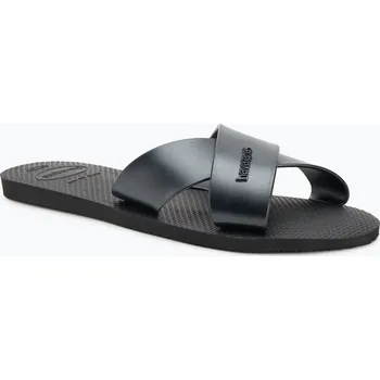 Dámské žabky Dámské nazouváky Havaianas Aqua Metallic black