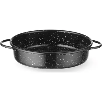 Hendi Nádoba k dušení masa, smaltovaná, HENDI, Černá, ?200x(H)45mm