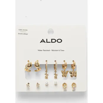 Módní doplněk Náušnice Aldo IZZIEE 6-pack IZZIEE.102 zlatá GLD, vel. ONE SIZE