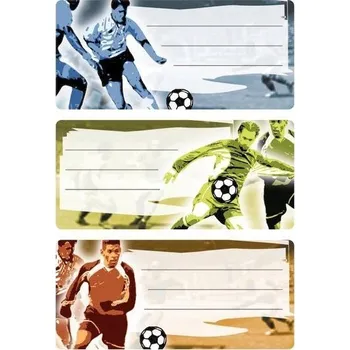 samolepka SAMOLEPKY SAMOLEPKY - FOTBALISTÉ 9 KS, HERMA