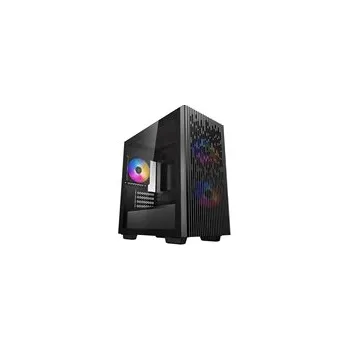 Počítač DEEPCOOL Case MATREXX 40 3FS, mATX, 3x120mm Fan, černá