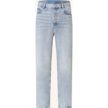 Pánské oblečení Hugo Pánské Džíny Nate Baggy Fit, 448 turquoise/aqua, 38