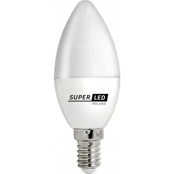 Žárovka LED žárovka E14 SMD 6W = 60W 600lm svíčka neutrální bílá