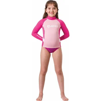 Neoprenové oblečení Mares Dívčí lycrové triko RASHGUARD JUNIOR, dlouhý rukáv M (10/11 let)