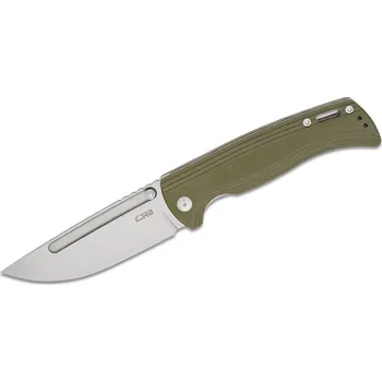 kapesní nůž CJRB J1932-GN RESOURCE kapesní nůž 10,6 cm, Stonewash, zelená, G10