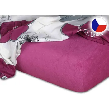 Bytový textil Froté prostěradlo 80x200 EXCLUSIVE ostružinové