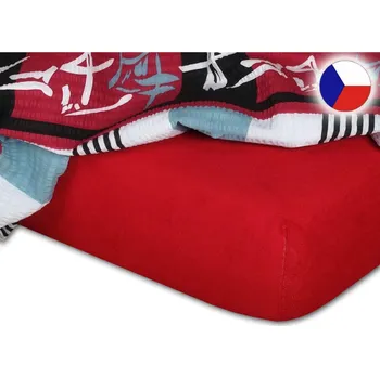 Froté prostěradlo 100x200 EXCLUSIVE vínové