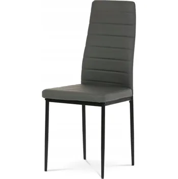 Jídelní židle Jídelní židle VIRCHOW, šedá ekokůže