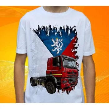 Pánské tričko Pánské tričko nákladní auto České výroby vel. L