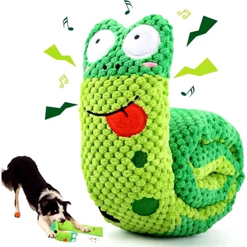 Hračka pro psa Interaktivní pískací hračka pro psy - s pamlskovým hlavolamem (SKLAD) Barva: zelená 1