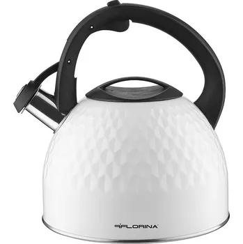 Varná konvice Florina Nerezová konvice Small Diamond 2,5l bílá