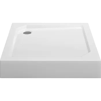 Sprchová vanička Sprchová vanička 80x80 čtvercová vysoká s obkladem akryl bílá polský