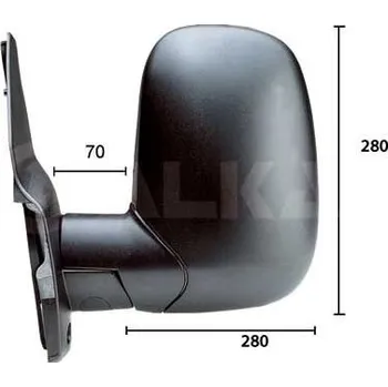 Auto zrcátko Vnější zpětné zrcátko ALKAR 9201959