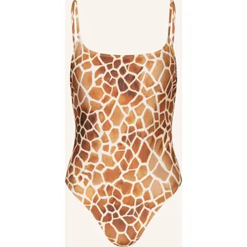 Dámské plavky Mrs & Hugs Dámské Plavky, světle hnědá / krémová, 34