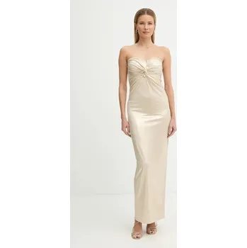 Dámské šaty Šaty Fracomina FQ26SD3004W798Y7 zlatá GLD, vel. XS