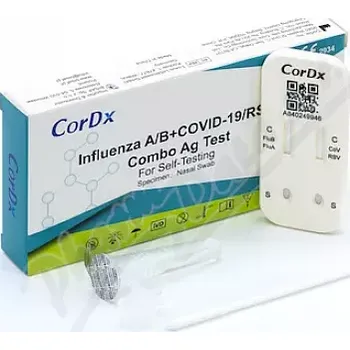 Diagnostický test CorDx 4v1 respirační multitest 1ks