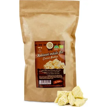 Čokoládovna Troubelice Kakaové máslo natural BIO 500 g