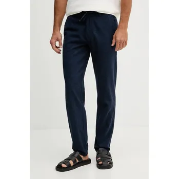 Dámské kalhoty Kalhoty s příměsí lnu Lindbergh 30.008003 námořnická modř 59X, vel. XL