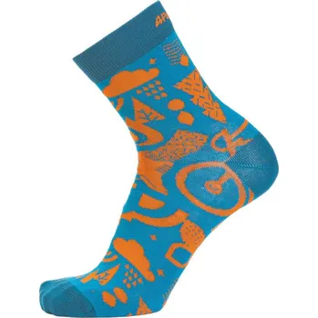 Dámské ponožky APASOX TY NAŠE L Oranžové Velikost: 39-42