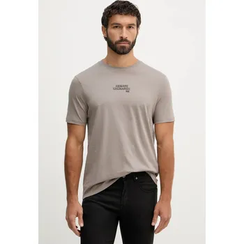 Pánské tričko Bavlněné tričko Armani Exchange XM001784.AF10356 béžová 80X, vel. XL