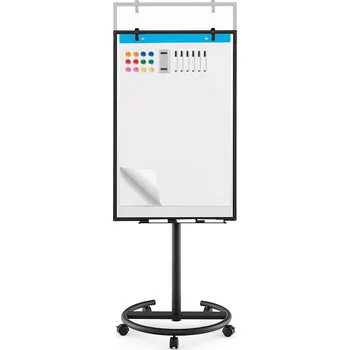 Mobilní nastavitelná magnetická tabule s příslušenstvím