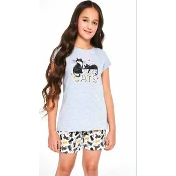 Dívčí pyžamo CORNETTE Dívčí pyžamo Cornette Cats 787/87 - 122/128
