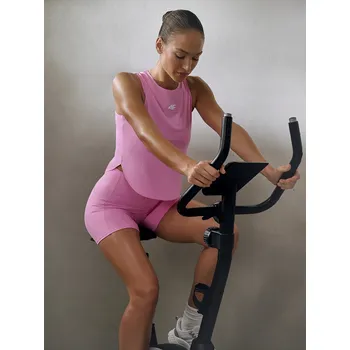 Dámské tričko Tréninkové tričko s krátkým rukávem 4F XL růžové