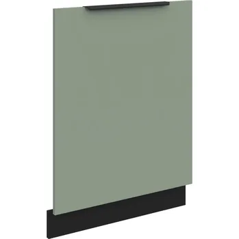 Kuchyňská skříňka Dvířka pro vestavnou myčku LUNARA - 60x72 cm, zelené / černé