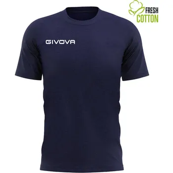 Pánské tričko GIVOVA Givova T-shirt Mořská Modř 3XL pro Muže MODRÁ