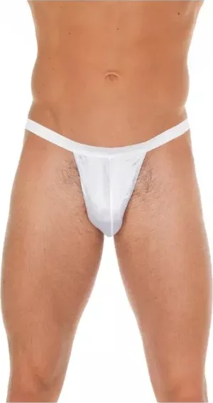 Amorable G-string – pánská tanga bílá