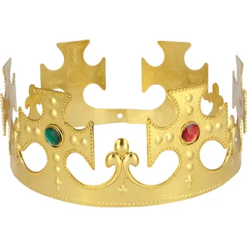 Karnevalový doplněk Godan Koruna pro krále zlatá