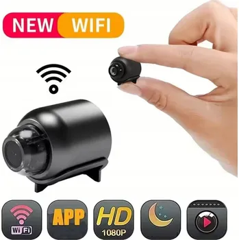IP kamera Mini Wi-Fi Kamera Full HD pro Domácí Monitoring Živý Náhled Špionážní