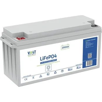 Trakční baterie VOLT POLSKA LITHIUM-GELASSIUM-FOSFÁTOVÁ BATERIE LiFePO4 12V 200Ah 200A