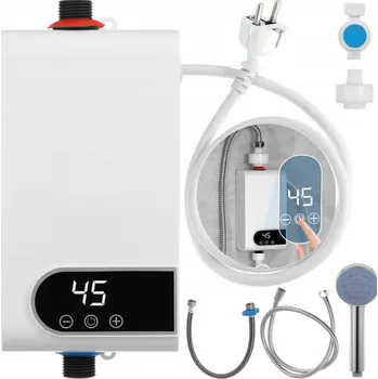 Bojler Elektrický průtokový ohřívač vody 3500 W se sprchovým příslušenstvím